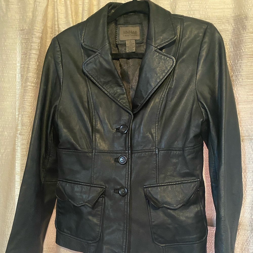 John Paul Richard womens leather jacket